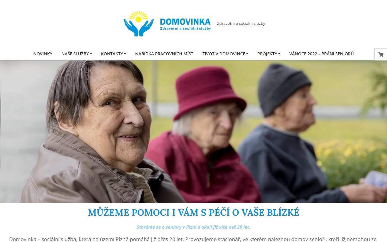 DOMOVINKA - sociální služby, o.p.s.