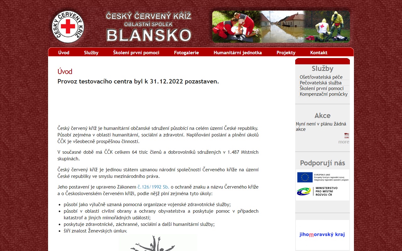 Oblastní spolek Českého červeného kříže Blansko