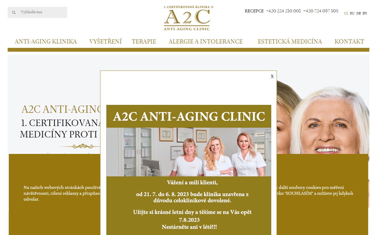 A2C, s.r.o., A2C Anti-Aging Clinic