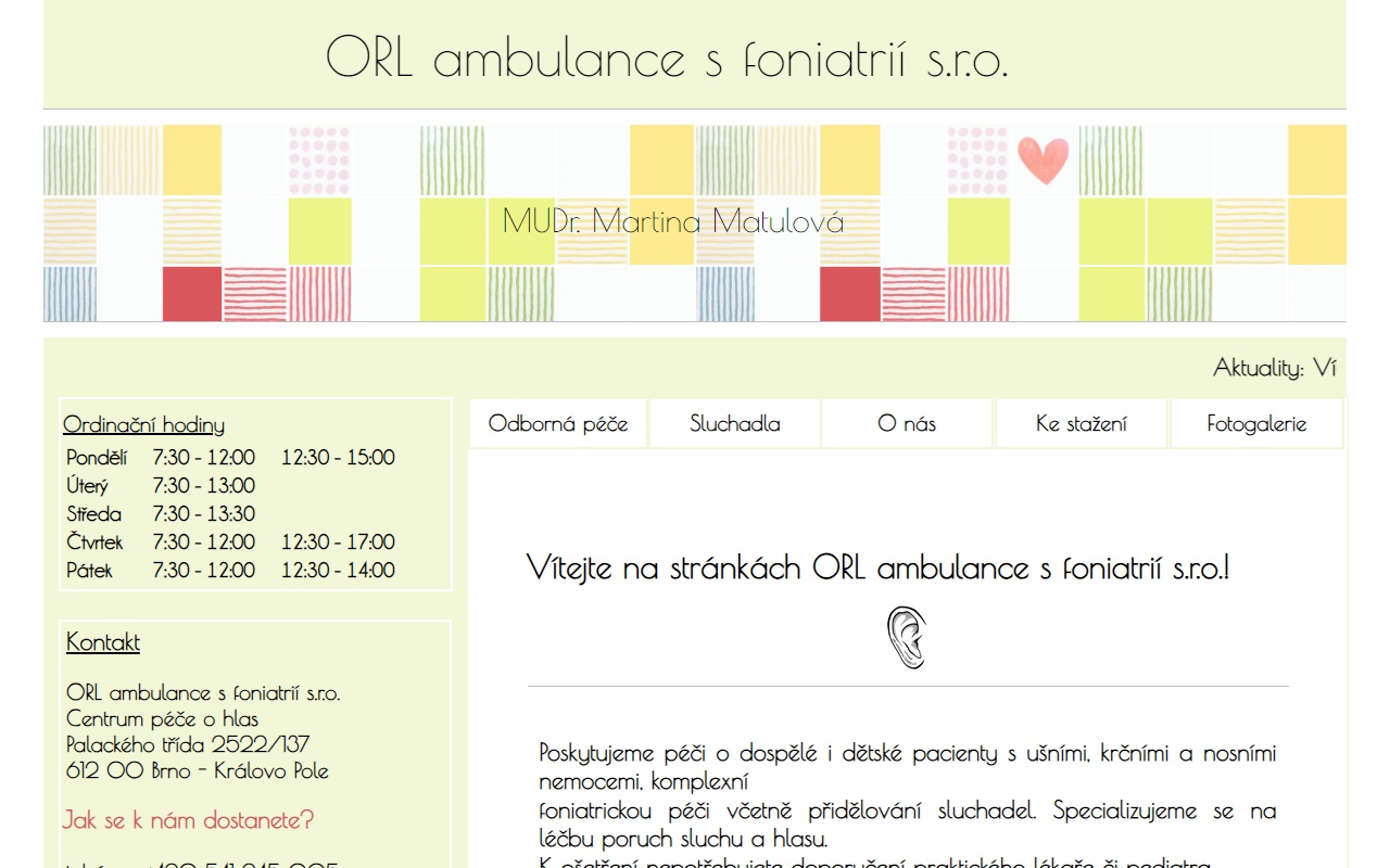 ORL ambulance s foniatrií s.r.o.