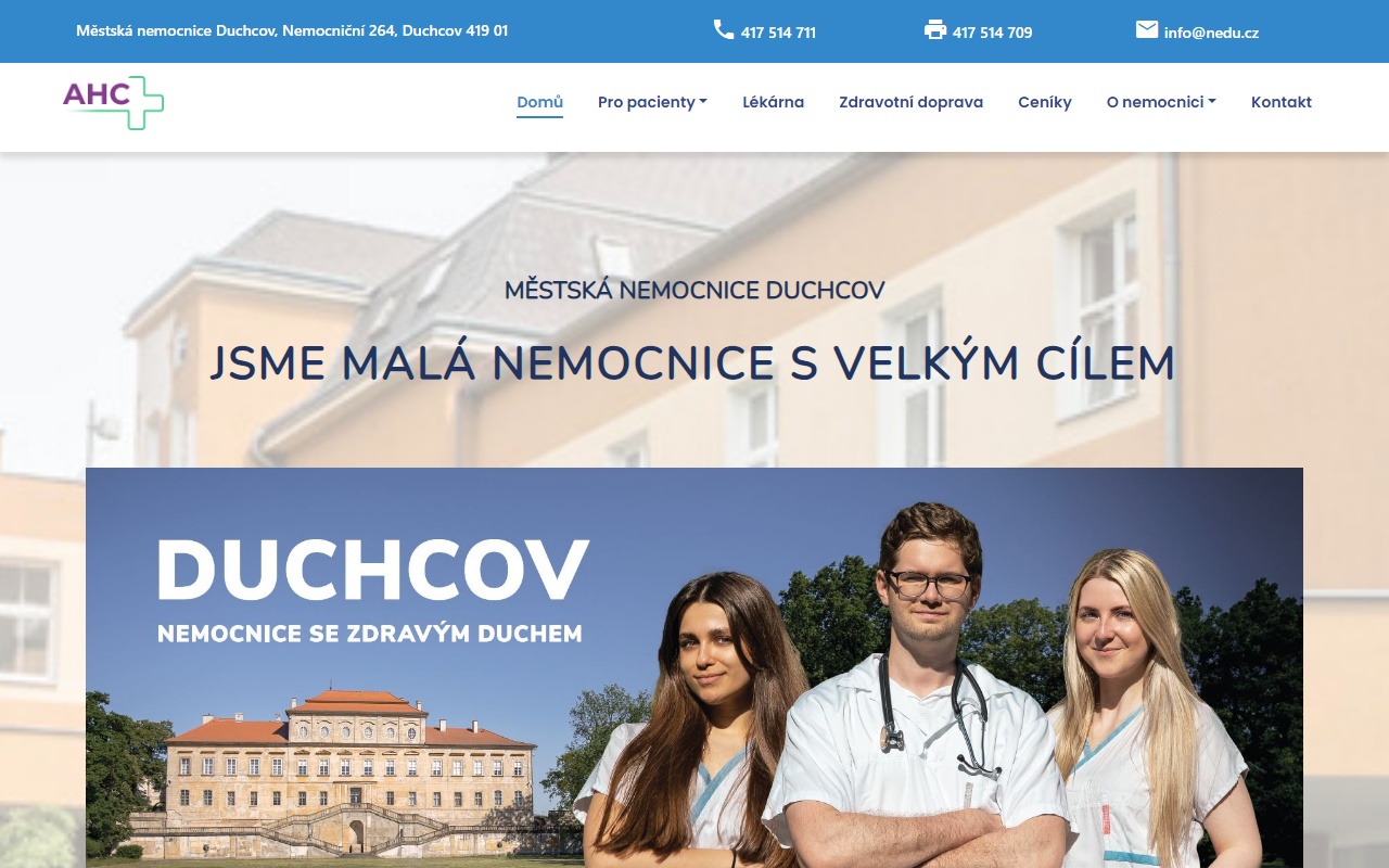 AHC Nemocnice Duchcov - ambulance s.r.o.