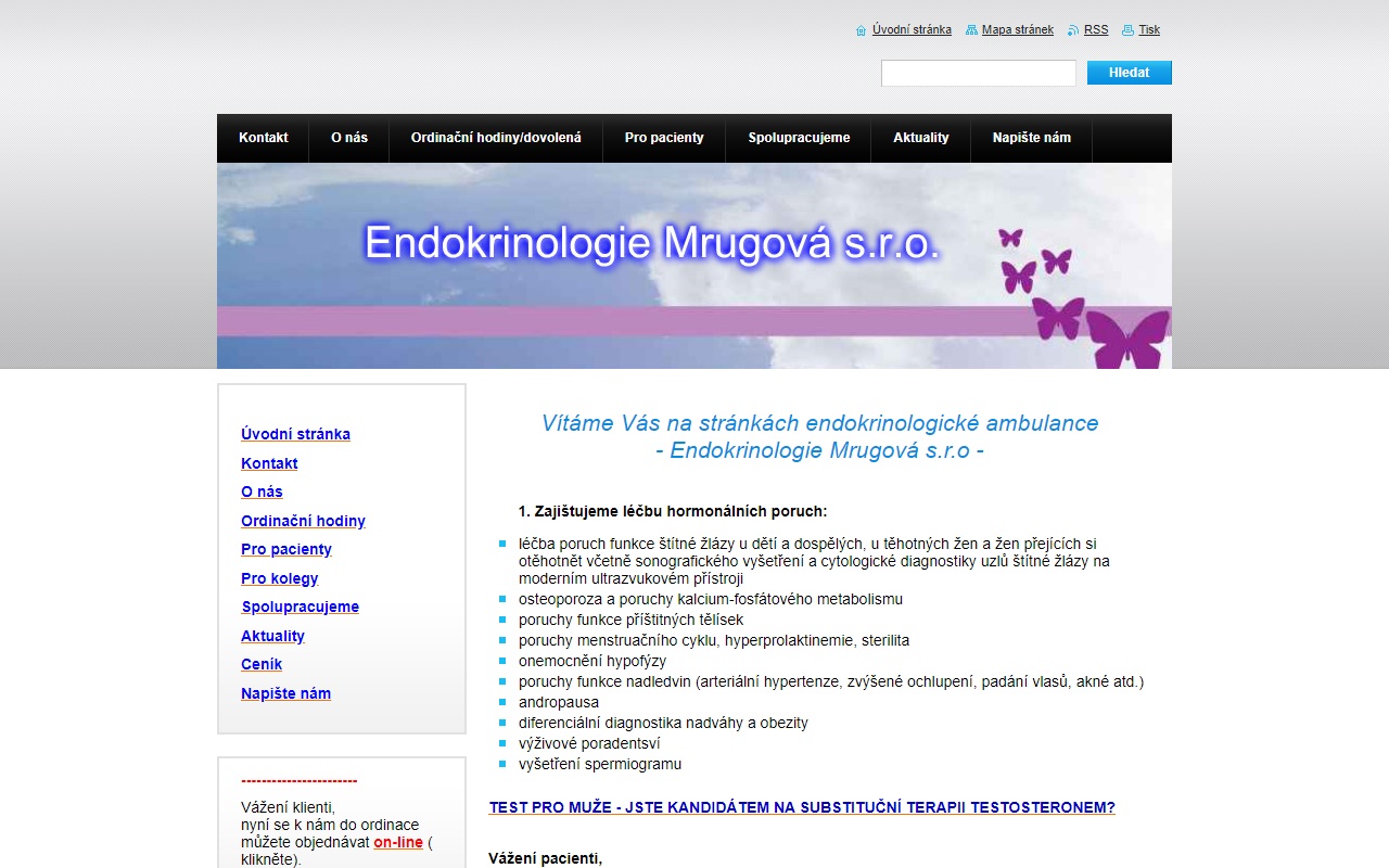 Endokrinologie Mrugová s.r.o.