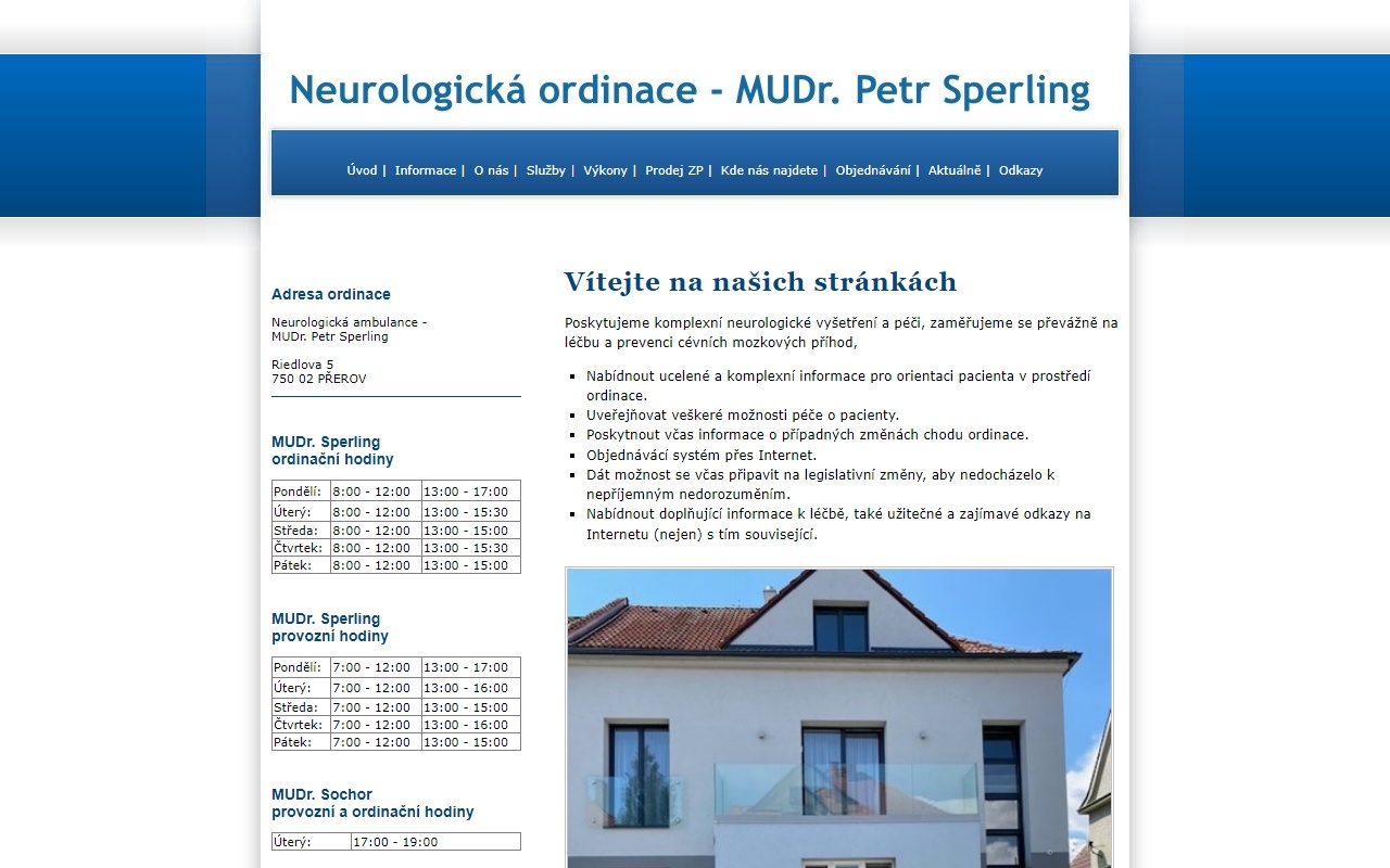Neurologická ambulance MUDr. Petr Sperling s.r.o.