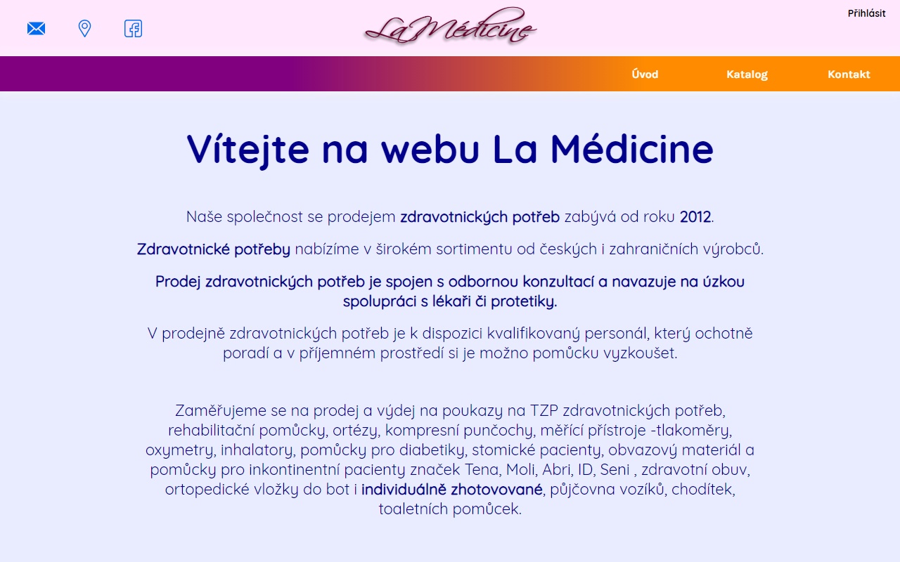 Marcela Veselá – La Medicine