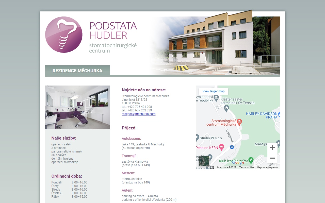 Stomatochirurgické centrum Podstata - Hudler spol. s r.o.
