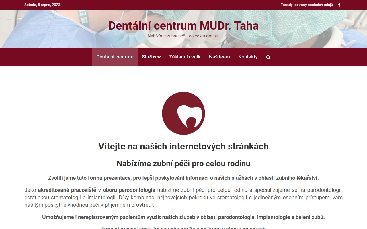 Dentální centrum MUDr. Taha s.r.o.
