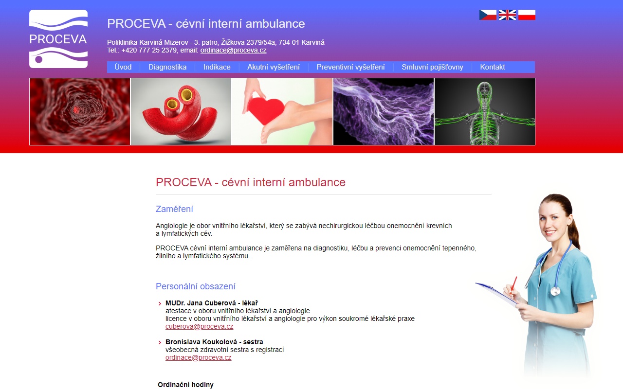 PROCEVA - cévní interní ambulance, s.r.o.