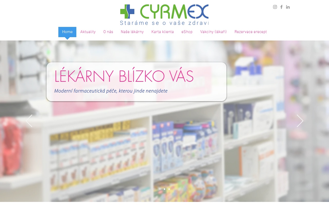 Cyrmex, s.r.o. Lékárna Cyrmex
